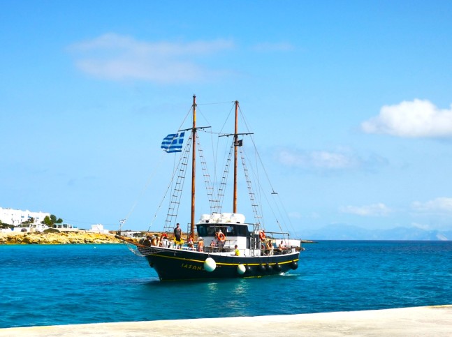 Koufonisia sailing boat