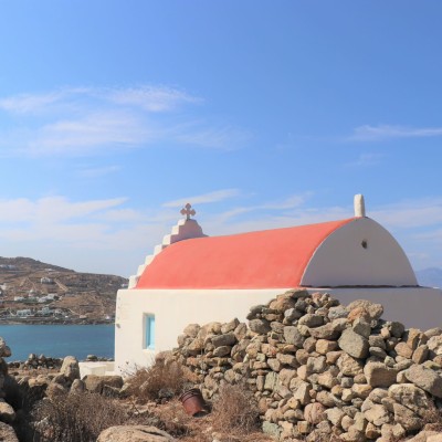 Mykonos church